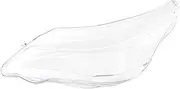CLZCNQLX Car Left Headlight Lens Cover Front Head Light Lamp Compatible for BMW 5 Series E60/E61 03-10