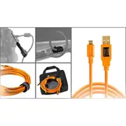 Starter Tethering Kit USB 2 A to Micro B Hi-Vis