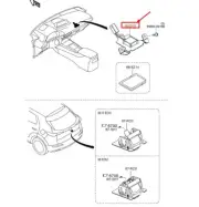 MAZDA CX-30 DM GPS Antenna BDGF66DY0 NEW GENUINE