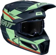 Leatt 3.5 Matcha, motocross helmet , color: Green/Blue/Red , size: L