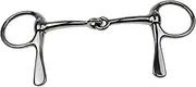 ＫＬＫＣＭＳ Horse Bit Mouth Snaffle Bit Western Harness, Heavy Duty Comfortable Horse Training Snaffle Tool for Outdoor, Sports Training