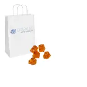 1lb Bag Orange Ice Rocks Table Scatter Wedding Special Event Party Vase Decor