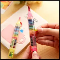 在飛比找蝦皮購物優惠-【全店免運】蠟筆兒童便攜彩色蠟筆20色幼兒園寶寶畫筆彩虹筆一