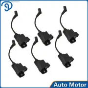 6Pcs Ignition Coil For 96-07 30-300HP Mercury 827509A10 114-7509 Outboard Motor