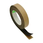 JVCC FELT-06 Polyester Felt Tape [1mm thickness felt]: 1 in. x 15 ft. (Black)