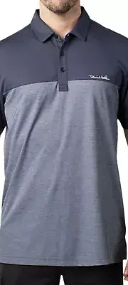 NWT Travis Mathew Prestige Performance Spooky Season Golf Polo Shirt Mens Large