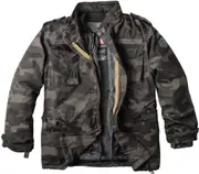 Surplus Regiment M65 Jacket, black-multicolored, Size S Black Multicolored