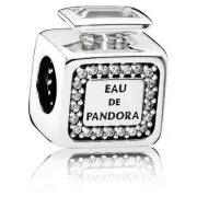 New 100% Genuine Pandora Sparkling Eau De Pandora Signature Scent Charm 791889CZ