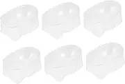 LOLIPPYY 6Pcs Nail Dip Powder Recycling Nail Powder Box for Dipping Efficient Dip Powder Containers Reduces Waste for Nail Art and Design