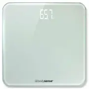 NEW PROPERT BODYSENSE DIGITAL BATHROOM SCALE 180kg WHITE Kilo Stone