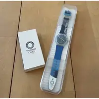 在飛比找蝦皮購物優惠-近全新 Swatch 手錶 奧林匹克 東京 2020 mer