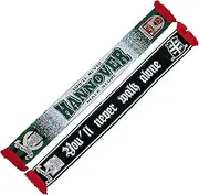 Generisch Hannover You'll Never Walk Alone, Knitted Football Scarf, Blue, White, blue, white