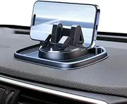 Car Phone Holder, Stable Dashboard Mount, 360 Degree Rotation, Strong Adhesive, Compact Design, Fits Most Smartphones, Great for Vehicle, Truck, Road Trip, Automotive Driving