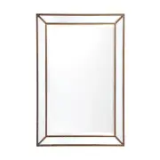 Cafe Lighting & Living Zeta Wall Mirror (Antique Gold) - Medium