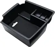 Pexorin Center Console Organizer Armrest Storage Box, for VW, for Tiguan, Mk2 Allspace Container Tray Car Accessories 2017 2018 console, for Seat, storage box Car Center Console Armrest Storage Box