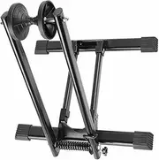 Biking Parking Stand, 2 Rods Insert Type Portable Multifunctional Metal Cycle Parking Rack, Stable and Secure Resting Place for Your Device
