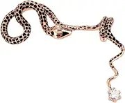 [ROMISBABA] Retro Twisted Snake Ear Cuff Exaggerated Winding Ear Jewelry for Daily Wear Unique present for Friends and Loved Ones