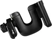 CORHAD Stroller Cup Holder with Phone Rack Sturdy Milk Bottle Holder for Trolley Easy Install Drink Organizer for Water Bottles and Phones Compatible with Strollers
