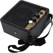 DOITOOL Mini Electric Guitar Amp 5w Portable Practice Amplifier Bass Guitar Amplifier Audio Cable Adapter