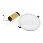 18W 3000k White Modern Slim Design Thin Bezel Ceiling Round Panel Down Light CE