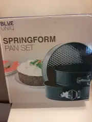 Springform Pan Set by Blue Uniq cheesecake pan and Cake Pans