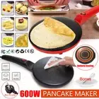 Electric Pancake Maker Crepe Baking Pan Non-Stick Frying Griddle Machine 600W