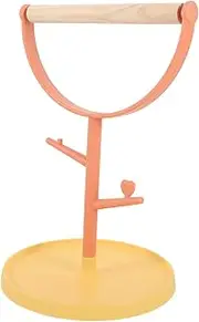 LIGHTAOTAO Bird Training Stand Durable Perch for Parrots Stable Tabletop Bird Perch Fun Interactive present