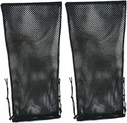 GALPADA 2pcs Drawstring Mesh Bags for Snorkeling Gear Lightweight Travel Backpack for Scuba Diving Items from Water and Sunlight for Beach and Swimming