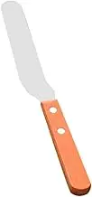 CIYODO Icing Spatula Smoother Cream Spreader with Redwood Handle for Easy Cake Decoration for Spreading Buttercream and Jam