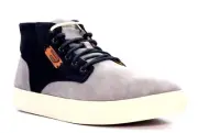 DIESEL Y01254 PR047 H5888 E-LAARCKEN MID Mn's (M) Frost Grey Suede Mid-Top Shoes