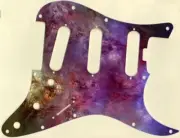 Stratocaster Pickguard Custom to fit Fender SSS 11 Hole Elite Fractal Space