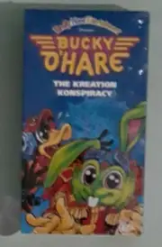 bucky o'hare THE KREATION KONSPIRACY VHS VIDEOTAPE NEW corner dings canadian