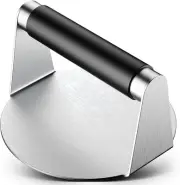 Pisol Smash Burger Press, Hamburger Smasher Tool Griddle, Stainless Steel Ham Pa