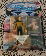 Star Trek: TNG Lieutenante Barclay Action Figure 1994 Autograph Dwight Schultz