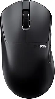 [Pulsar Gaming Gears] X3 Wireless Gaming Mouse, Ultra Lightweight (1.94 oz/55g), Hybrid Ergonomic, Optical Switch, 32000 DPI, 750 IPS, XS-1 Sensor, 8k Compatible (Left-Handed, Medium, Black)