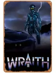 The Wraith Metal Sign