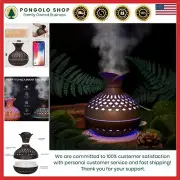 Quiet USB Powered Mini Humidifier - 300ml Aroma Diffuser for Office & Bedroom
