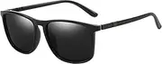 [JWWAZ] Sports Sunglasses For Men Polarized Comfortable Wear Square Sun Glasses Male Light Weight Eyewear Accessory With Origina UV400