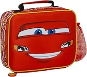 Disney Cars Lunch Bag Lightning McQueen Boys School Lunch Box Nursery Cooler Bag with Side Bottle Holder