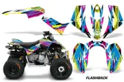 ATV Graphics Kit Quad Decal Sticker For Can-Am DS90 2007-2022 FLASHBACK