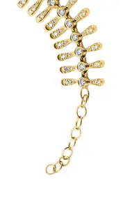 [Elior] Metropolis 18K Yellow Gold Diamond Necklace