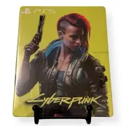 Cyberpunk 2077 - Female V - Custom-Made PS5/PS4/Xbox G2 Steelbook Case - NO GAME
