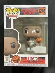 FUNKO POP 1246 STRANGER THINGS LUCAS SINCLAIR BASKETBALL WALMART EXCLUSIVE SG