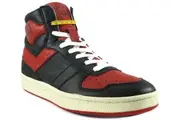 PONY City Wings Hi Top - Black / Red - US Men's Size 10 / US Women's Size 12