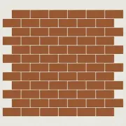 Shaw 587TS Technicolor Dreams - 11" x 12" Rectangle Brick Floor - Sienna