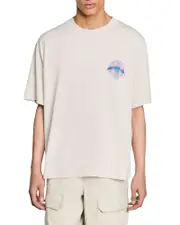 Sandro Graphic Oversized Tee
