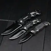 Folding Knife Outdoor Camping Picnic Hiking Multi-purpose Knife Survival Self-de