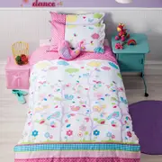 Cubby House Reversible Birdie Tree Quilt Cover Set Single