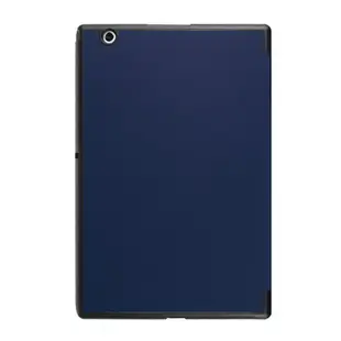 台灣現貨翻蓋皮革保護套適用於索尼 Sony Xperia Tablet Z3 Z4 硬殼3折支架站立皮套 磁吸開關平板保