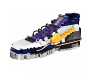 Red Snake Kobees Collectible Shoes 8 Years Building Blocks Sneakers Commemorative Toys Purple Boots NO69959 Nostalgic Play Set